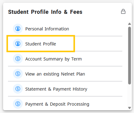 student profile info and fees.png